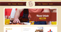 Desktop Screenshot of pizzeria-k2.pl